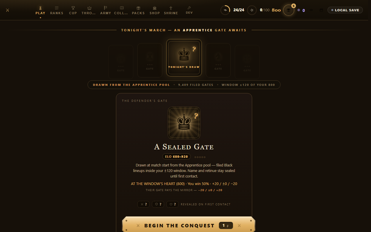 chessgods landing page